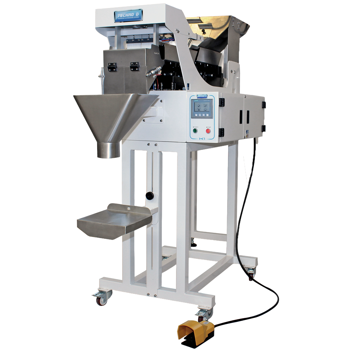 Jacketed, Variable Capacity, Conical Bottom Tanks 1,000 to 2,150 Liter