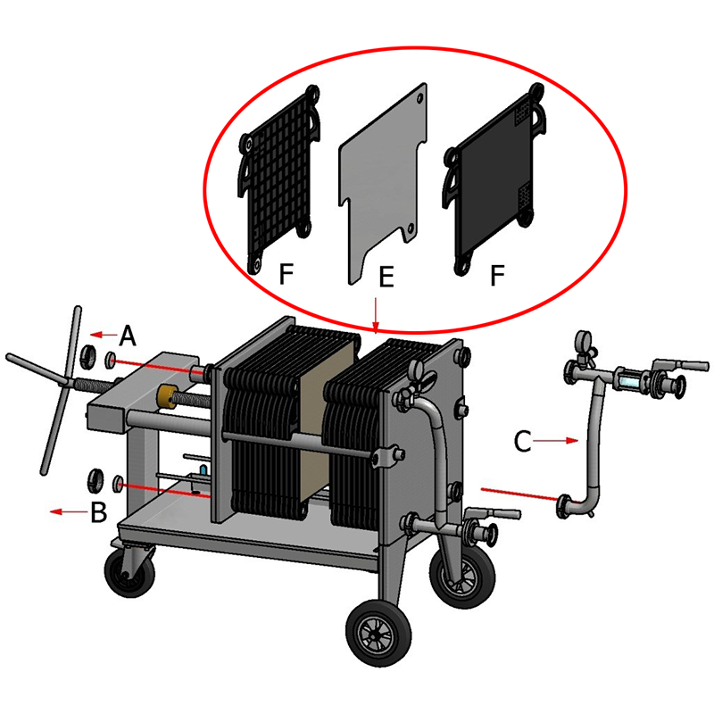 Crossover Filter Plate Kit (40x40)