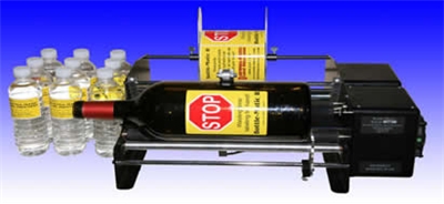 Bottle-Matic 16-Inch Wine Bottle Labeler - Double Label