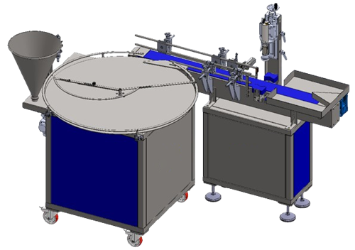 Rotating Filler & Capper