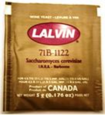 Lalvin Narbonne Wine Yeast, 71B-1122, 5g