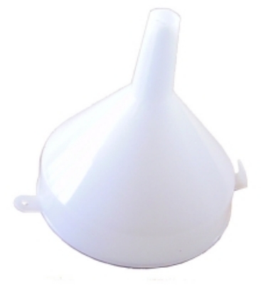 Plastic Funnel w/out Screen - 4 Inch